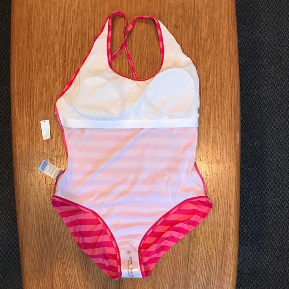 GAP Cross-Back One Piece bathing suit size L - Picture 3 of 3